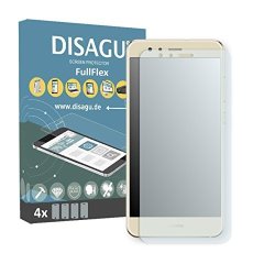 4 X Disagu Fullflex Screen Protector For Huawei P10 Lite Foil Screen Protector Fits Accurately On Any Curved Display