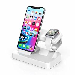Umiwe Charger Stand Iwatch & Iphone 5V 2.5A Iphone Apple Watch Stand Charger Iwatch Series 4 3 2 1 Iphone Xs xr XS Max x 8PLUS 8 7PLUS 7 6S