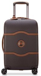 DELSEY Chatelet Air 2.0 55CM 4DW Cabin Trolley Case Brown