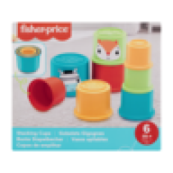 Fisher-Price Multicoloured Stacking Cups 8 Piece