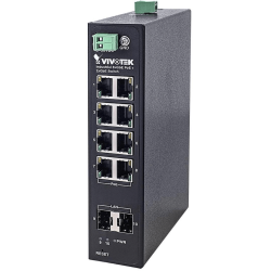 Vivotek Industrial 8-PORT Poe Unmanaged Switch With 2-PORT Sfp AW-IHT-1000
