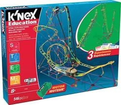 K'nex Education ' Stem Explorations: Roller Coaster Building Set 546 Pieces Ages 8+ Construction Education Toy