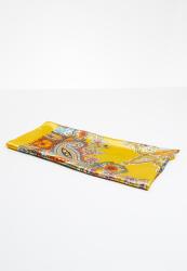 Joy Collectables Paisley Print Scarf - Yellow