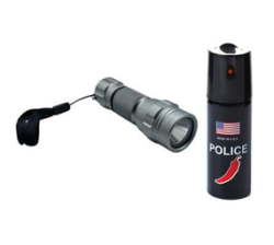 60ML Pepper Spray And Pocket Flashlight