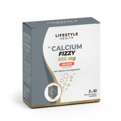 Lifestyle Calcium Fizzy 30S Orange