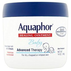 Aquaphor Baby Healing Ointment Diaper Rash And Dry Skin Protectant 14 Fl. Ounce Jar