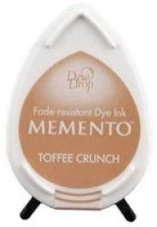 Memento D.drop Ink Pad - Toffee Crunch - Water-based Ink