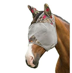 Cashel Hot Leaf Horse Fly Mask With Ears Sizes: Horse