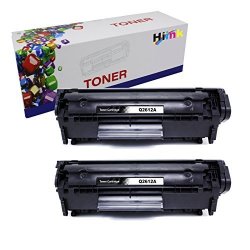 Hi Ink 2 Pk Q2612A Toner Cartridges For Hp 12A Q2612A Toner Used In Hp Laserjet 1010 1012 1015 1018 1020 1022 1022N 1022NW 3015 M1005 M1319F Printer