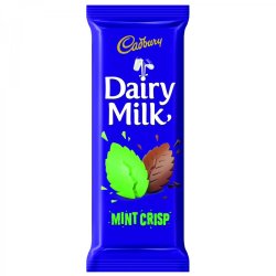 CADBURY Dairy Milk Mint Crisp Chocolate Slab 80G