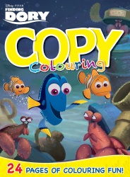 Finding Dory 24 Page Copy Colouring Book