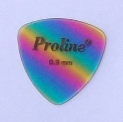 Proline Guitar Picks Rainbow Heavy - 0.9mm