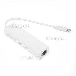 USB To Ethernet Adapter With 3 Port USB Hub