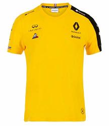 F1 Renault Team 2019 Official Ladies T-Shirt Yellow Tee In Womens & Girls Sizes