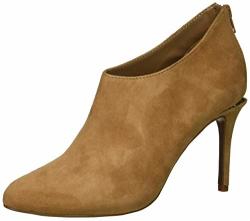 Kensie Women's Roland Ankle Boot Nude Suede 8.5 M Us