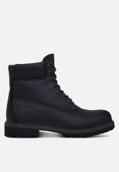 Timberland Icon 6" Premium Boot - Black Full-grain
