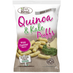 Eat Real Quinoa & Kale Puffs White Cheddar