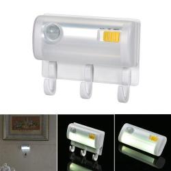 1W 2 Leds 80 Lm 5500-6000K Magnetic Suction Human Body Infrared Motion Sensor Light With Wall Mou...