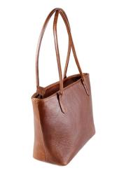 King Kong Leather Kingkong Leather Casual Tote Shopper - Brown