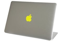 Yellow Macbook Air Logo Color Changer Vinyl Sticker Decal Mac Apple Laptop