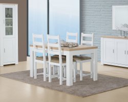 Florence Dining Table Extendable 6-10 Seater