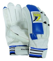 Hrs Pu Practice Leather Protection Light Weight Cricket Batting Gloves Men's Size HRS-BG11B