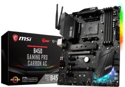 MSI B450 Gaming Pro Carbon Ac Socket AM4 Atx Motherboard
