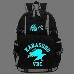 YOYOSHome Anime Fairy Tail Cosplay Luminous Bookbag Rucksack Daypack Laptop Bag Backpack School Bag