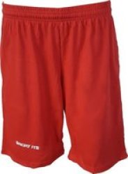 Men Shorts Extra Large Red