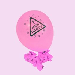 Hen Party Balloons Pack Of 10