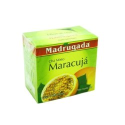 Passion Fruit Tea 10 Tea Bags - Ch De Maracuj 10 Sach S - Madrugada - 0.5OZ 15G Gluten Free