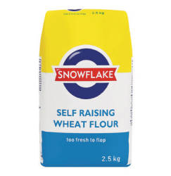 Snowflake Self Raising Wheat Flour 1 X 2.5KG