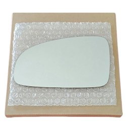 Mirror Glass And Adhesive 2004 - 2006 Chevy Aveo Sedan Or 2004 - 2008 Aveo Hatchback Driver Left Side Replacement Glass