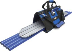 BY Qlt Marshalltown Bfkit9 Finisher's Tote With Round End Bull Float Rock-it 2.0 Bracket Andqlt Handles