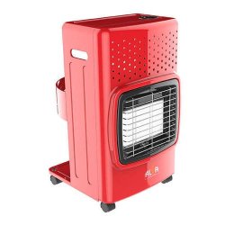 Alva GH320 3 Panel Luxurious Infrared Radiant Indoor Gas Heater Red
