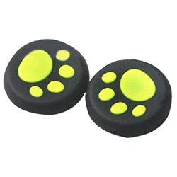 Ama Tm 1 Pair Silicone Analog Controller Thumb Stick Grips Cap For Nintendo Switch Controller Green