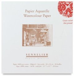 Sennelier French Artists' Watercolor Set - Half Pan Metal Case, Set of 12  Plus 6 Free