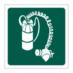Ga 24 - "breathing Apparatus" Safety Sign