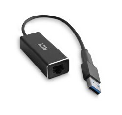 RCT Usb-c To RJ45 Gigabit Ethernet Adapter - Connects Your Usb-c Device To A Wired Network With Gigabit Ethernet Speeds