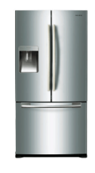 Samsung French Door Refrigerator Rf67desl