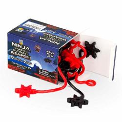Ninja Star Sticky Toys 12-PIECES By Pick A Toy Elastic Ninja Toys For Boys & Girls Great Birthday Gift & Party Favors