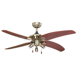 Deals On Ceiling Fan 4 Blades 122cm Fcf008 Antique Cherry Wood