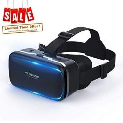 VR Headset Virtual Reality Headset VR Shinecon 3D VR Glasses For Tv Movies & Video Games - Virtual Reality Glasses VR Goggles Compatible With