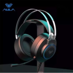 AULA S601 Wired Gaming - Headset 3.5MM+USB - Black