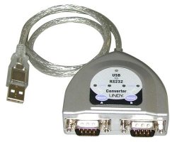 Lindy USB To Serial Adapter 2 Port RS232 42889