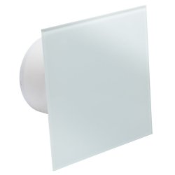 Mmotors - Bathroom Extractor Fan - Wall Or Ceiling Mounted - Glass