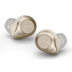Jabra Elite 85T In-ear Wireless Headphones Gold Beige - With Active Noise Cancelling