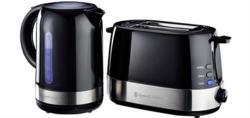 Esquire Russell Hobbs Glossy Black Body With Embossed