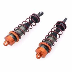 Binchil 2PCS Metal Front Shock Absorbers For 1 8 Scale Jlb Hsp Em Racing Dhk Hpi Zd Racing Rc Car Truck- Front Shock Absorbers 120MM