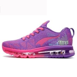 Onemix Women's Sport Running Shoes - Purple Peach 7